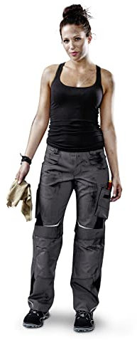 KÜBLER Workwear KÜBLER Pulsschlag Damen-Arbeitshose HIGH anthrazit/schwarz