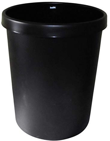 helit Papierkorb 45l schwarz