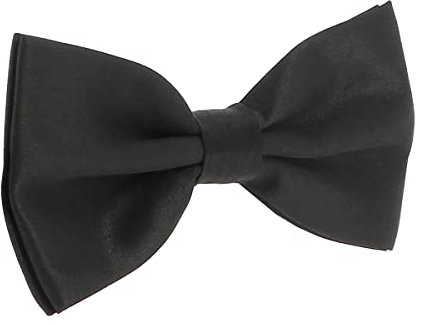cravateSlim Noeud Papillon Noir - Noeud Papillon Homme Couleur Uni - Accessoire Chemise et Costume - Mariage, Cérémonie