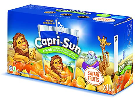 Capri-Sun Safari Fruits, 4er Pack (10 x 200 ml)
