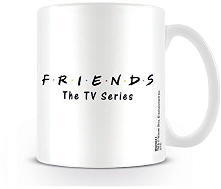 Pyramid International MG23914 Friends (Logo White) Mug, 11 Fluid_Ounces, Ceramica, Multicolore
