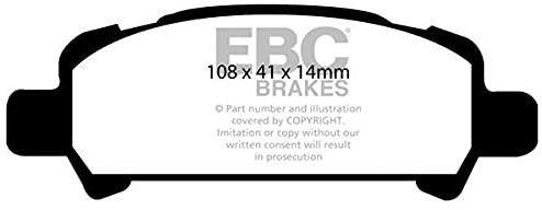 EBC Brakes DP51293NDX Bluestuff NDX Bremsbeläge