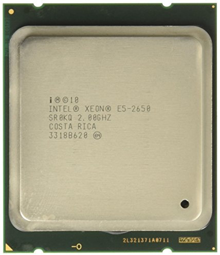 Intel Xeon Eight-Core E5-2650 2.0GHz 8.0GT/s 20MB LGA2011 Prozessor ohne Lüfter, Einzelhandel BX80621E52650