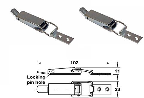 Model Railway Baseboard / Table Locking Spring Clip (2)