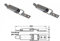 Model Railway Baseboard / Table Locking Spring Clip (2)