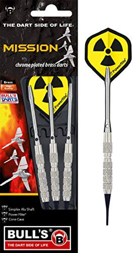 Bull's Mission Soft Dart, knurled Grip, 18g