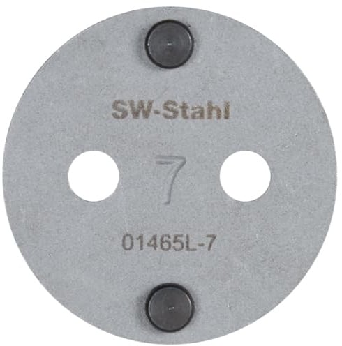 SW-Stahl 01465L-7 Bremskolbenadapter 7 / H014 - Bremskolben-Rücksteller | Bremssattel-Rückstellwerkzeug für Audi, VW Golf & Passat - Kolbenrücksteller Bremse mit Rechtsdrehung - Universal