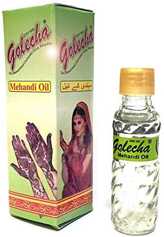 Henna Öl zur Verstärkung von Hennabemalungen, 6ml
