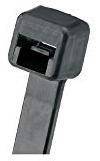 Panduit plt4h-c0 Kabelbinder, Verriegeln, light-heavy, wetterfeste Nylon 6.6, 37 cm Länge, schwarz (100STCK)