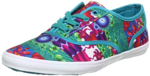 Desigual Sneakers Alina 3 31KS126, Damen Sneaker, Grün (Navy 5042), EU 40