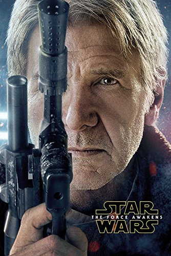 Star Wars Episode 7 Poster Han Solo (61cm x 91,5cm) + Ü-Poster