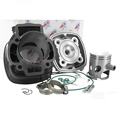 KT00091 GRUPPO TERMICO DR EVO 70CC D.48 PIAGGIO NRG Power DD 50 2T LC SP.12 GHISA SENZA RACCORDO TESTA