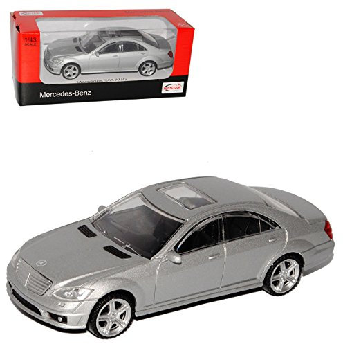 rastar Mercedes-Benz S-Klasse W221 S63 AMG Silber 2005-2013 1/43 Modell Auto