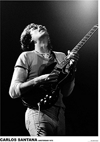 Santana Poster (59,5cm x 84cm) - Wohnzimmer - Ungerahmt