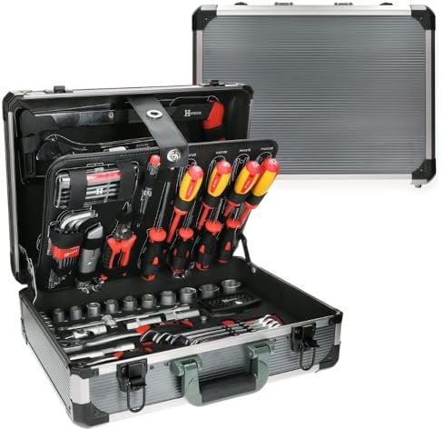 Caisse à outils remplie Hanger - 121 pièces essentielles