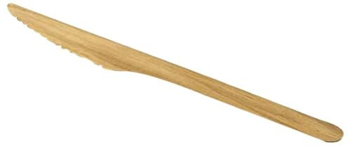 Plastico CD902 Lot de 100 couteaux en bois