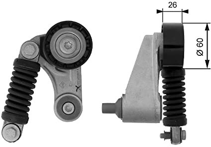 GATES DriveAlign Tensioner T38457