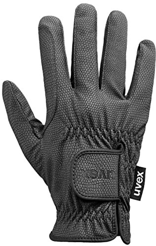 Uvex Sportstyle - dehnbarer Reithandschuh für Damen und Herren - exzellenter Grip & strapazierfähig - touchscreenfähig - Black - 5