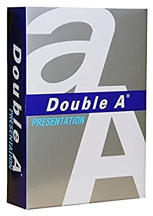 Double A Presentation, 100 g/m², DIN A4, 1 Karton mit 10 Packungen je 200 Blatt