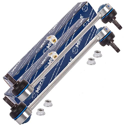 2x MEYLE Koppelstange Pendelstütze Stabilisator Stabistrebe inkl. 4x Mutter selbstsichernd vorne