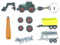 Bruder 00402 - Bruder Mini Fendt Favorit 930 mit Zubehör
