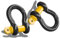 horntools Bogenschäkel Schäkel G209 6.5T, E-Galvanisiert 7/8 (22mm), Schäkel Set, Offroad Zubehör, Verzinkter Stahl D-Ring-Schäkel, Abschlepphaken für schwere Lasten und Bergungseinsätze