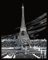 Kratzbild-SetEiffelturm, ca. 25 x 20 cm, inkl. Kratzmesser