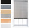 FURNISHED Venetian Blinds Window Venetian Blind Easy Fit PVC Curtains Trimmable Shades for Home Kitchen Windows Treatment Shutters 25mm Slats Complete Child Safe Fittings - Silver 45W x 150L cm