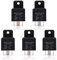 EHDIS 5 Stück Car Relais 12V 40A 4 Pin Ralais Auto KFZ Relay for Auto oder Moto Schalter Vorspeisen
