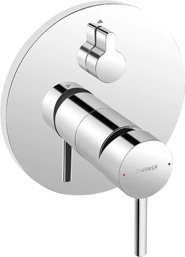 Hansa 82609077 Fertigmontageset / Einhand-Wannen-Batterie HANSAVANTIS | Warm-Kalt Kennzeichnung, schrom