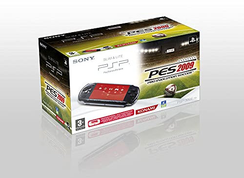 Console PSP 3000 - noire + PES 2009 : Pro Evolution Soccer
