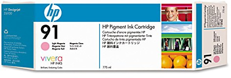 HP 91 - light magenta - original - ink cartridge
