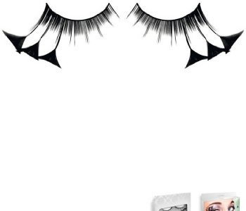 Baci BE604 Cils des Plumes Noir