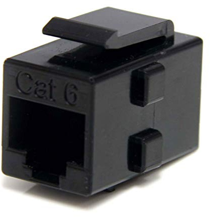 StarTech Cat6 Keystone Coupler, RJ45 F/F Inline