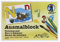 Ursus 6410099 - Ausmalblock, Buchstaben und Zahlen, DIN A6, 36 Blatt, für Jungen und Mädchen, ideal für Kinder im Kindergarten, Vorschule oder in der Grundschule