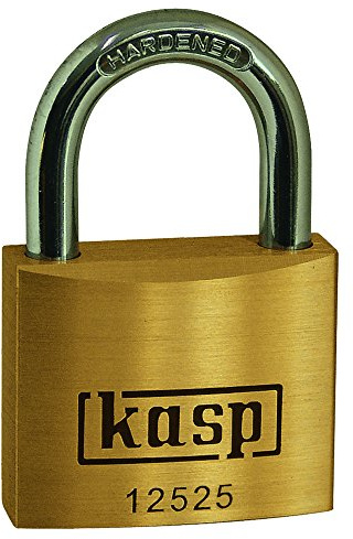 Kasp Messingschloss Premium, gleichschließend, 25 mm, K12525A3