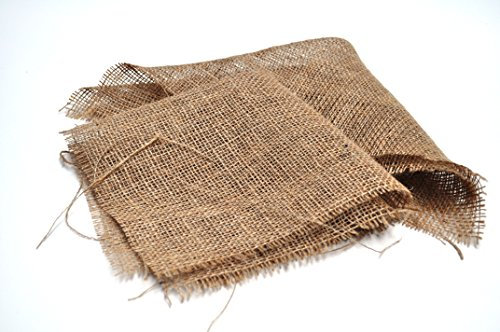 Pond H2O Lot de 3 carrés en toile de jute pour paniers de plantes aquatiques
