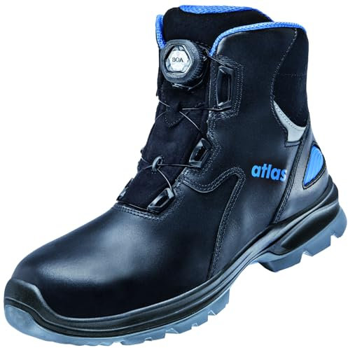 ATLAS SL 9845 XP BOA ESD Sicherheitschuhe Arbeitsschuhe für Herren und Damen S3 wasserdicht, Outdoor, BOA, XP Durchtrittschutz Weite 10 Größe 39