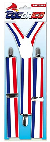 Generique - Frankreich Fan Hosenträger - Blau