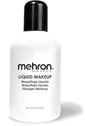 Mehron Liquid Makeup - White (130 ml)