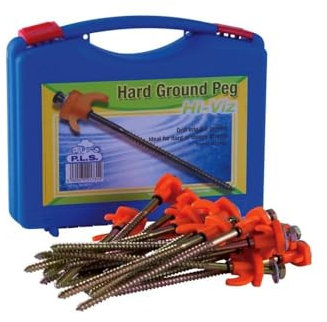 Campingaz Hard Ground Hi-Viz Pegs Drill Type Per/20