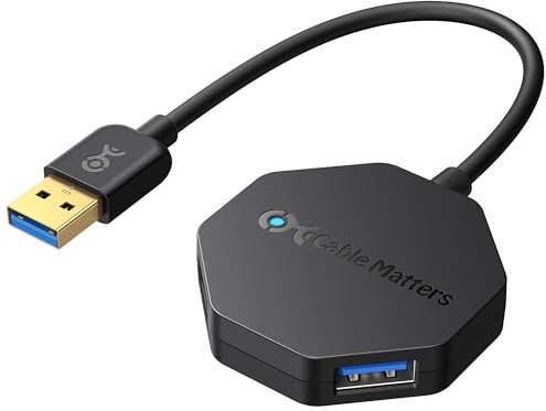 Cable Matters Ultra Mini 4 Port USB 3.0 Hub