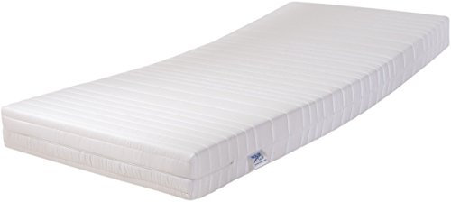Traumnacht T9 Deluxe Orthopädische 9-Zonen KomfortschaumMatratze, Härtegrad 3 (H3), 180 x 200 cm, weiß