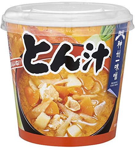 Shinshuichimiso Instant Miso Cup Soup Pork Flavor 59g×6 Japan