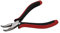 The Beadsmith Bent Chain Nose Pliers, 5 inches (127mm) with Polished Steel Head, Ergonomic Comfort Grip Handle with Double-Leaf Spring