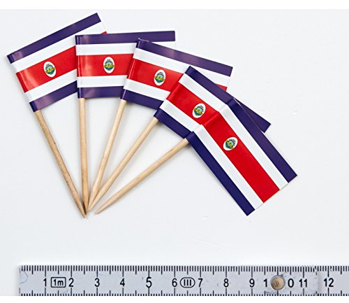 Everflag Zahnstocher : Costa Rica 50er Packung