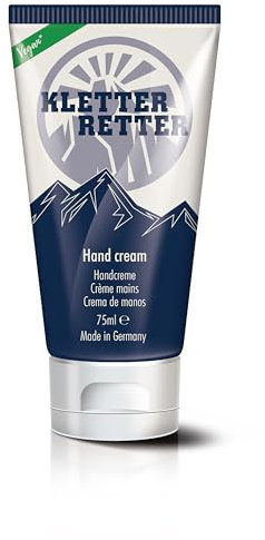 KletterRetter Handcreme für Kletterer und Boulderer 75ml - mit Panthenol, Calendulaöl und Ectoin - Zieht schnell ein und klebt nicht