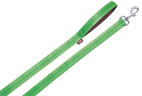 Nobby Leine Soft Grip, hellgrün/braun L: 120 cm, B: 20 mm, 1 Stück