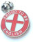 Proud To Be English in st George Kreuz Emaille Anstecker (T1242)