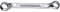 STAHLWILLE Nr. 180a Doppelringschlüssel Schlüsselweite 9/16 x 5/8 L.148 mm